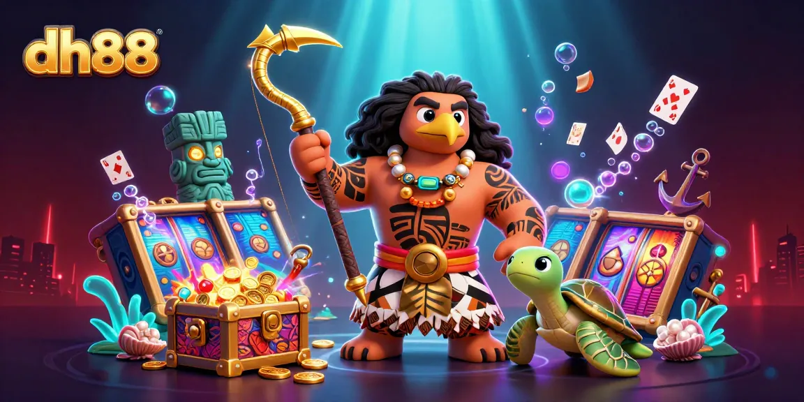 Experience exciting gaming moments at dh88 with vibrant visuals from slot games and underwater treasures.