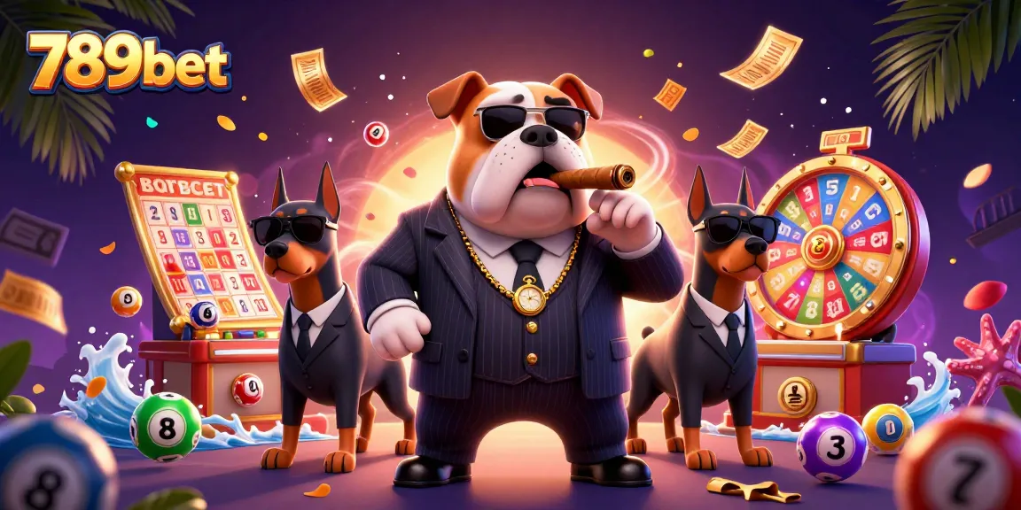 Experience the thrill of winning at 789bet with vibrant lottery elements and engaging characters