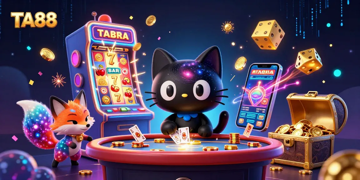 Engage with TA88's exciting cosmic casino adventure featuring cartoon characters and rich game elements.