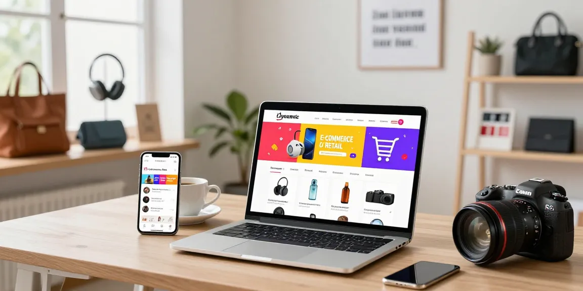 Deze webshop met trendy producten en shoppingervaring op laptop