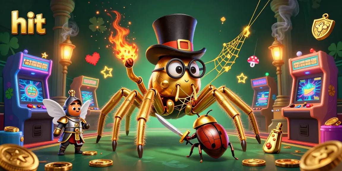 Experience a thrilling hit in a vibrant casino setting with fantastical characters and gaming elements.