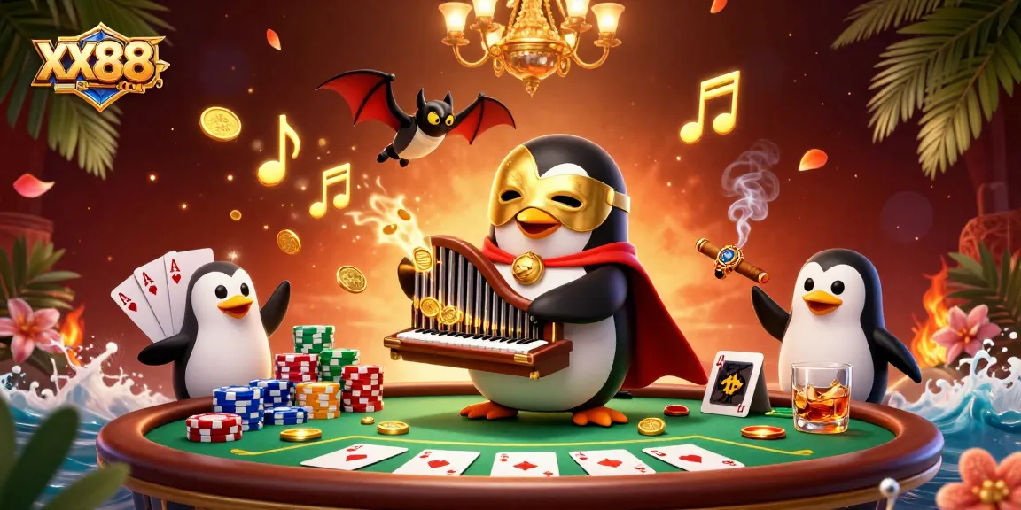 Engage with stunning games at XX88COM, featuring vibrant casino action with unique characters.