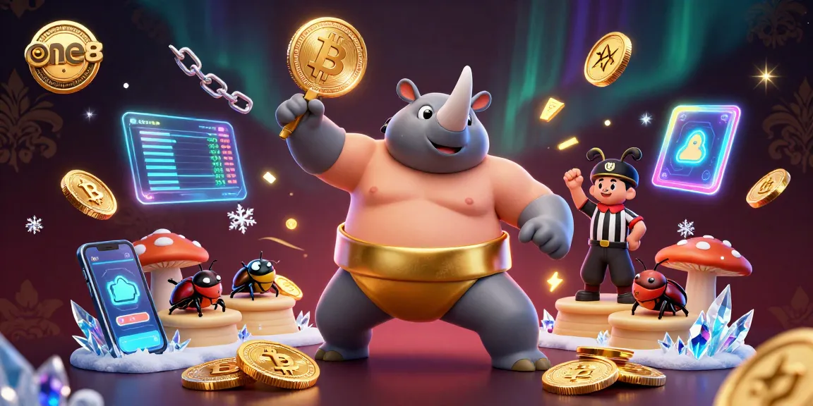 Experience thrilling gameplay at one 88 with vibrant 3D characters amidst flying coins in a casino setting.