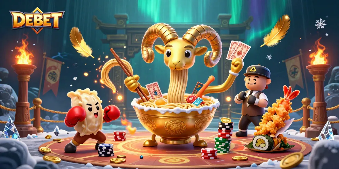 Engage in thrilling gameplay with DEBET, where the energetic cartoon characters explore the vibrant casino world.