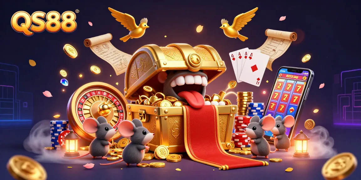 Spin to win big rewards at QS88 with exciting games and vibrant casino elements!
