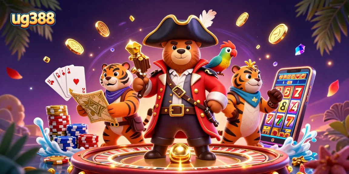 Win big at ug388 with thrilling casino games and exciting treasures in this vibrant scene.