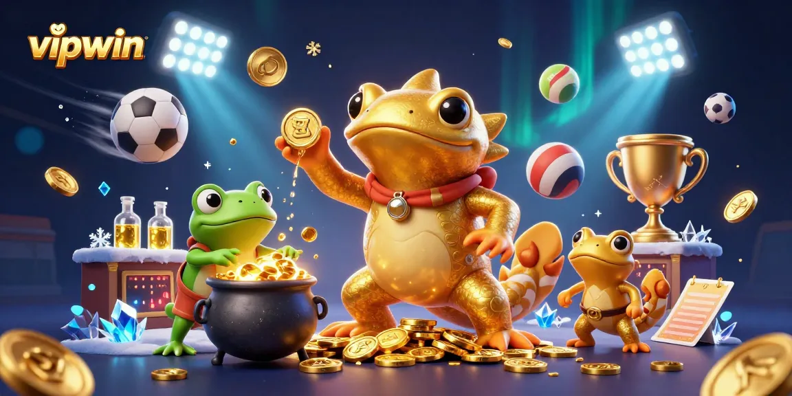 Bet on winning strategies at vipwin with dynamic casino elements and vibrant characters in action.