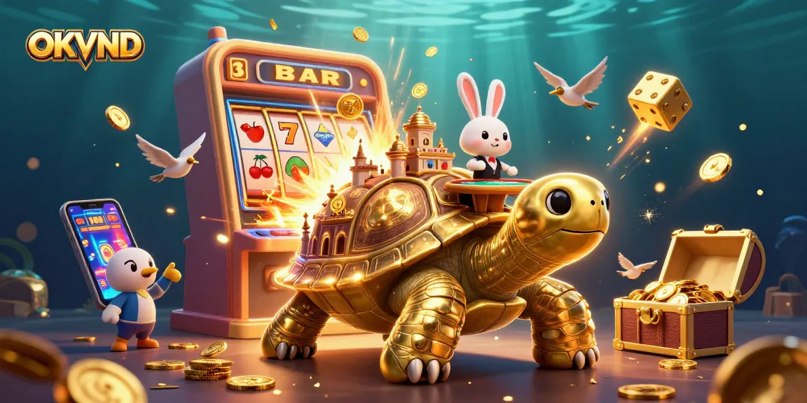 Experience the excitement of OKVND with stunning casino visuals and dynamic 3D gambling elements.
