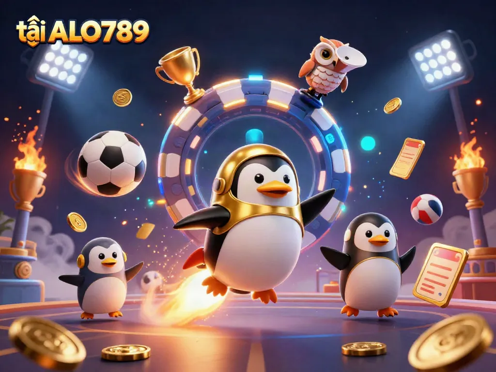Experience the excitement in ALO789 with golden gaming elements as you tải ALO789 to join the fun!