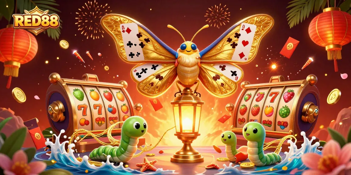 Experience winning thrills at RED88 with captivating casino chaos and vibrant symbols.