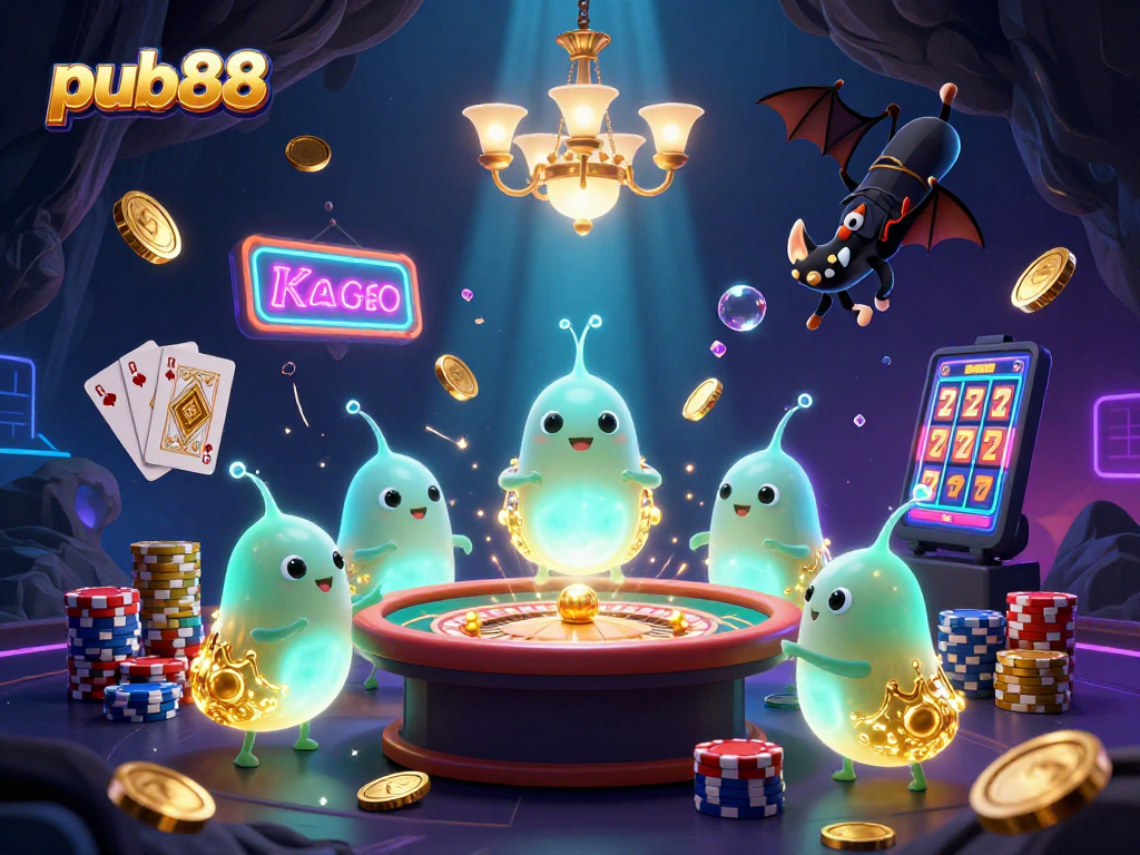 In the vibrant cave casino, pub88 players enjoy glowing games with bioluminescent glowworms lighting the atmosphere.
