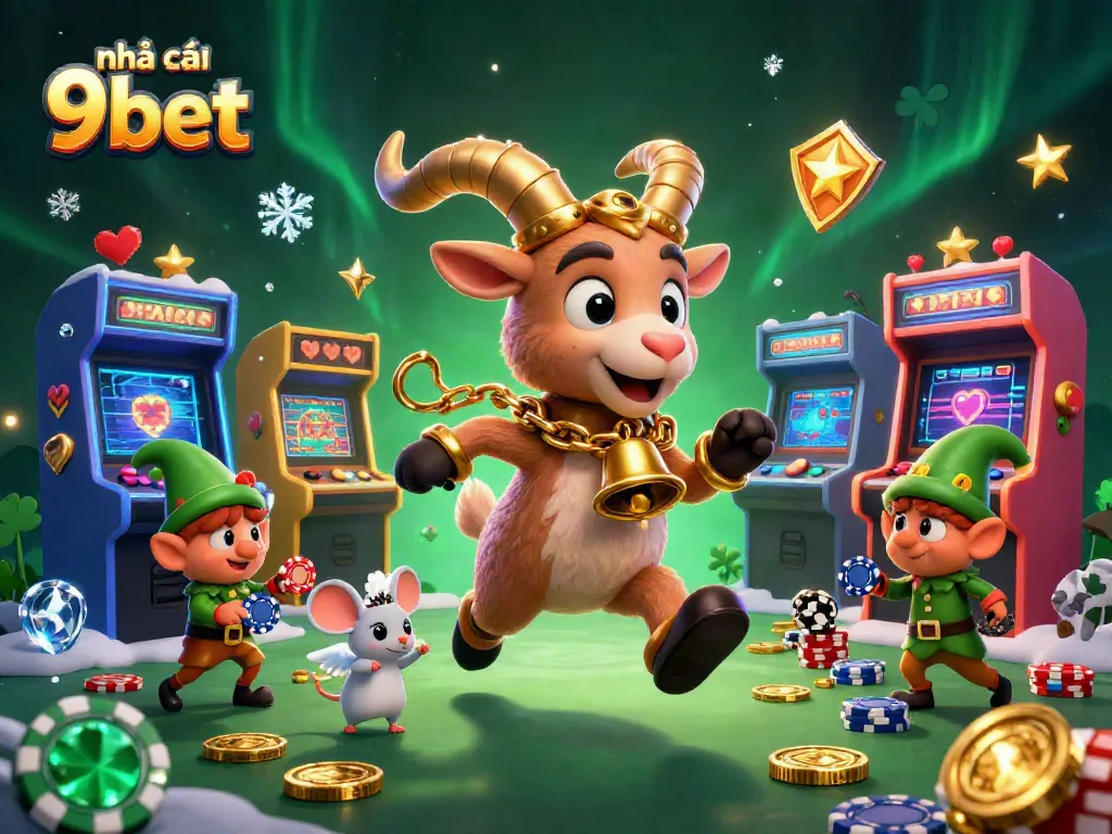 Experience thrilling games at nhà cái 9bet with exciting casino visuals and lively characters.