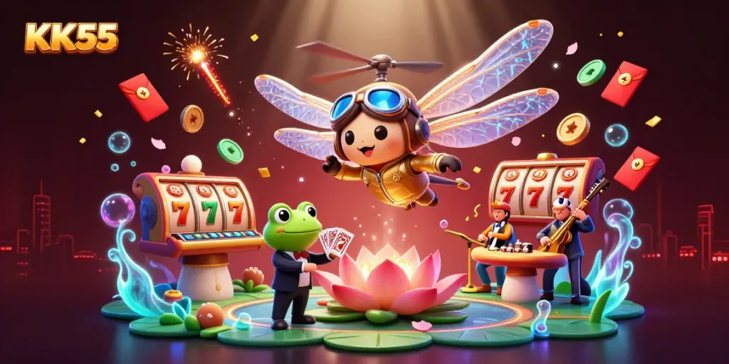 KK55 offers thrilling gameplay with innovative slot machines and dynamic casino experiences.