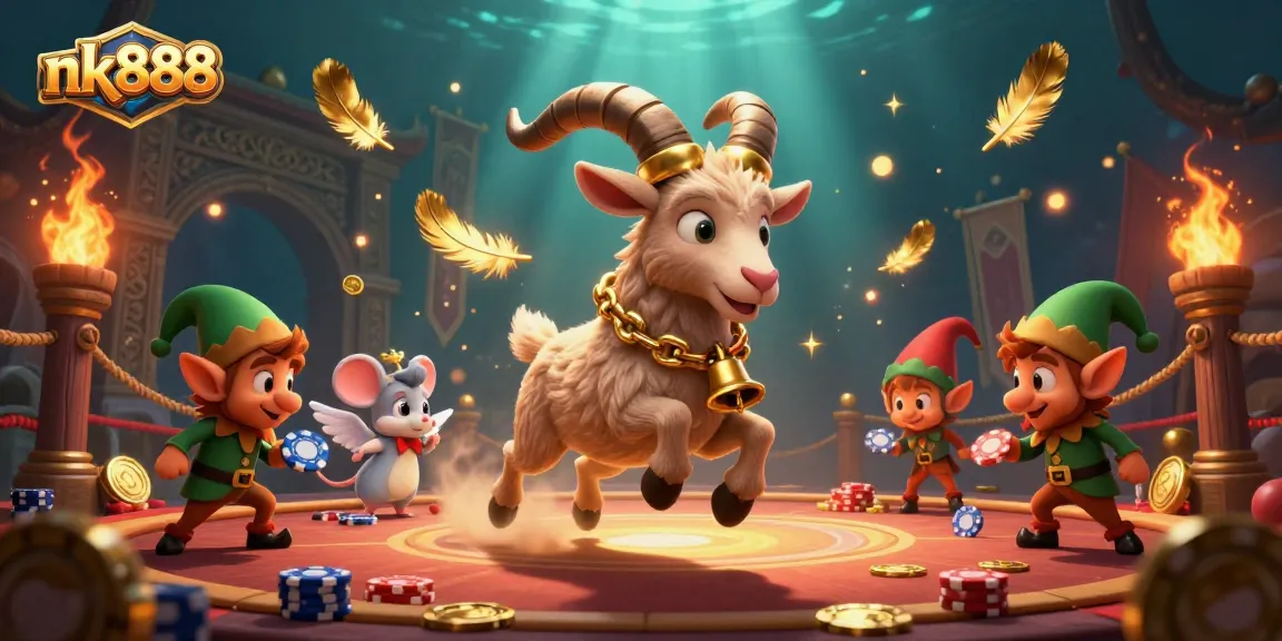 Experience the excitement of nk888 as Krampus and friends entertain in a chaotic holiday casino filled with delights.