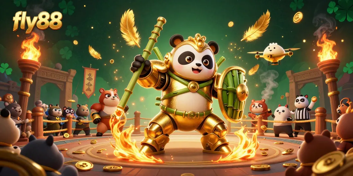 Experience the thrilling action at fly88 with our dynamic casino-themed illustration featuring engaging characters.