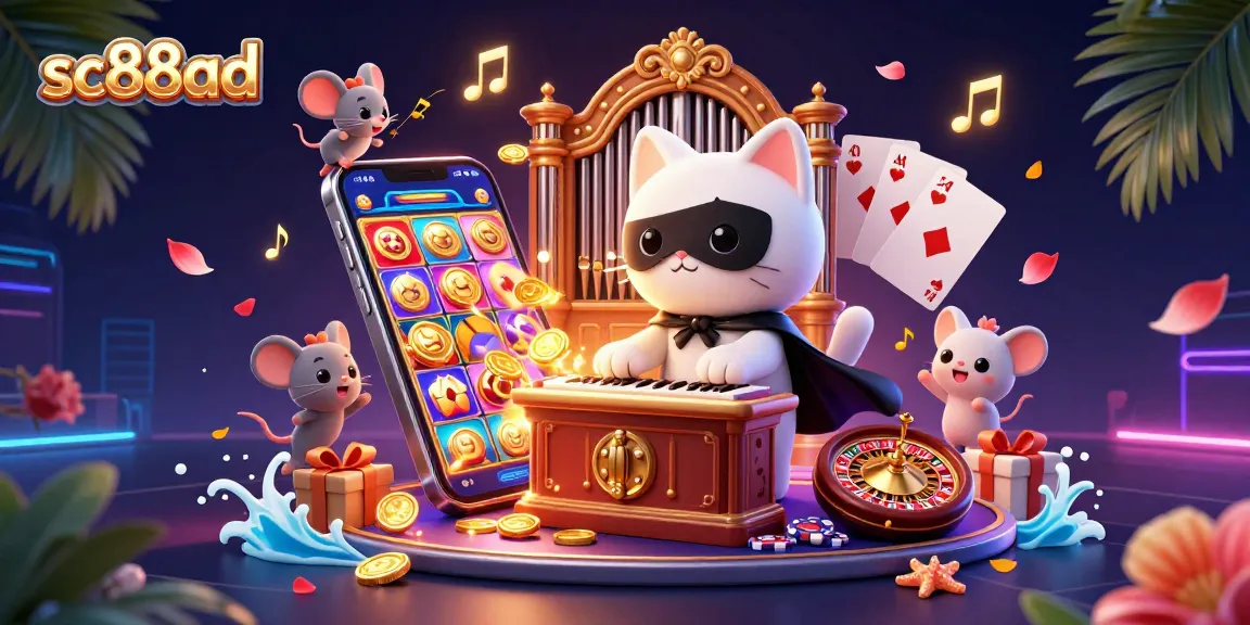 Experience thrilling gameplay with sc88ad as the phantom cat and mouse acrobat dominate the casino scene.