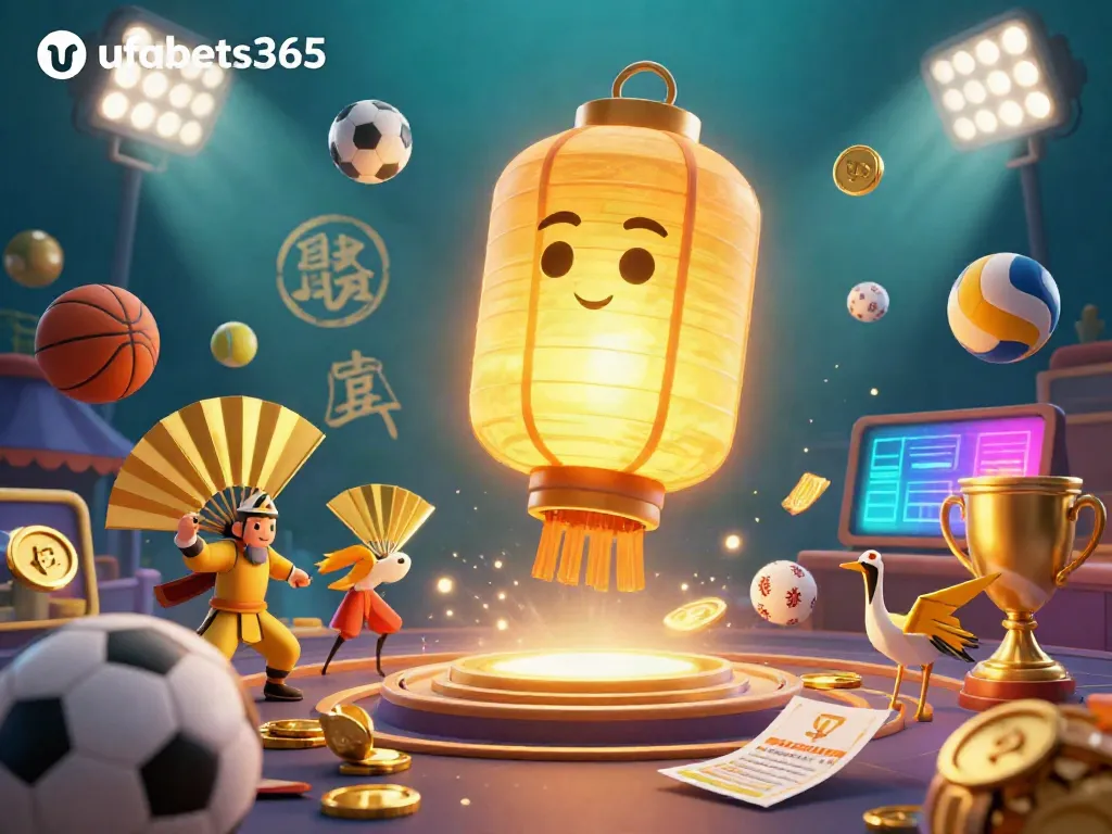 Engage in thrilling gaming at ufabets365 with vibrant characters and dynamic sports elements.