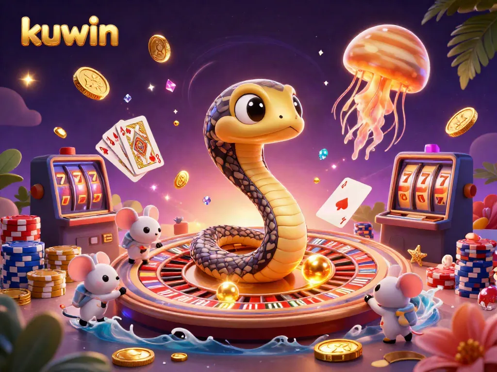 Experience thrilling gaming action with kuwin’s unique cosmic casino scene filled with vibrant colors and excitement.