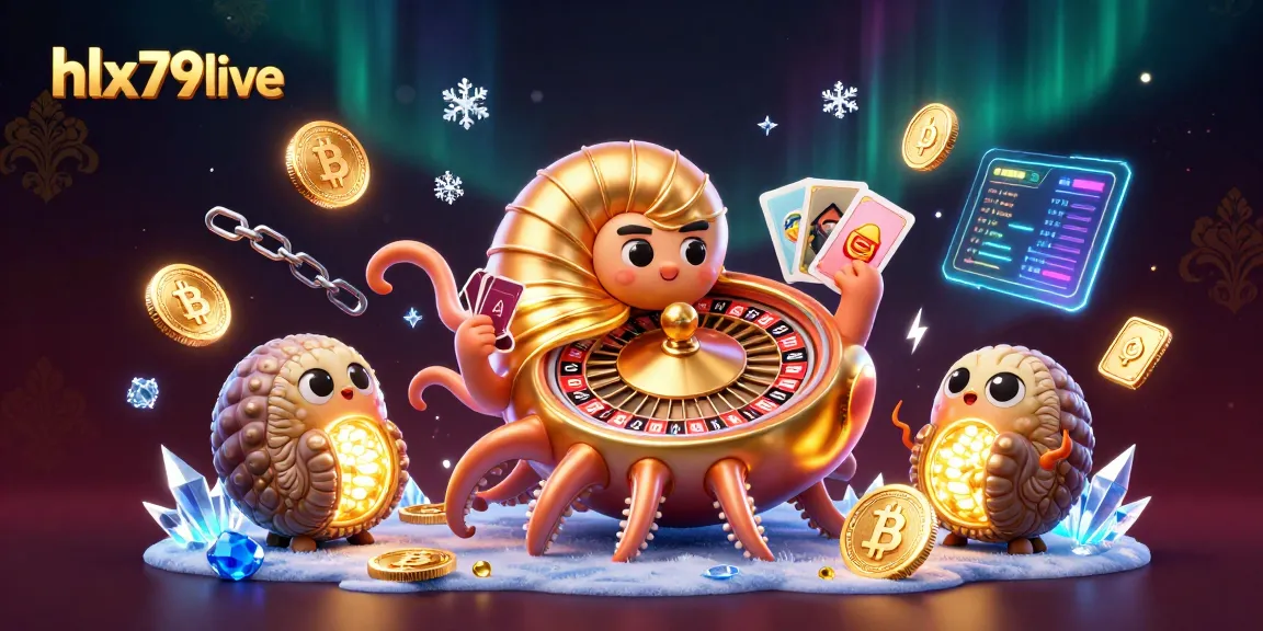 Engage with the exciting hlx79live cockfighting scene featuring a giant nautilus roulette wheel.