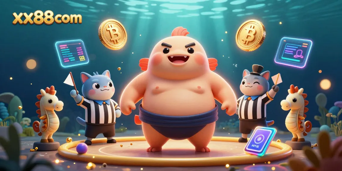 Bet on xx88 com's thrilling underwater casino adventures with engaging characters and vibrant elements.