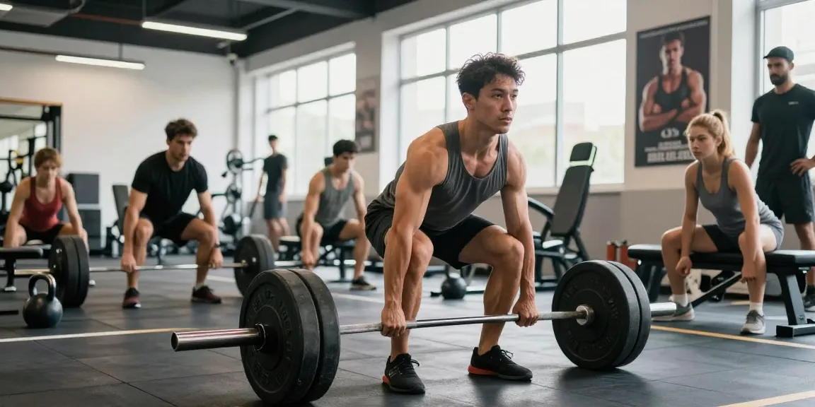 Prime Pharma Steroiden showcased in an energetic gym where bodybuilders train for peak performance.