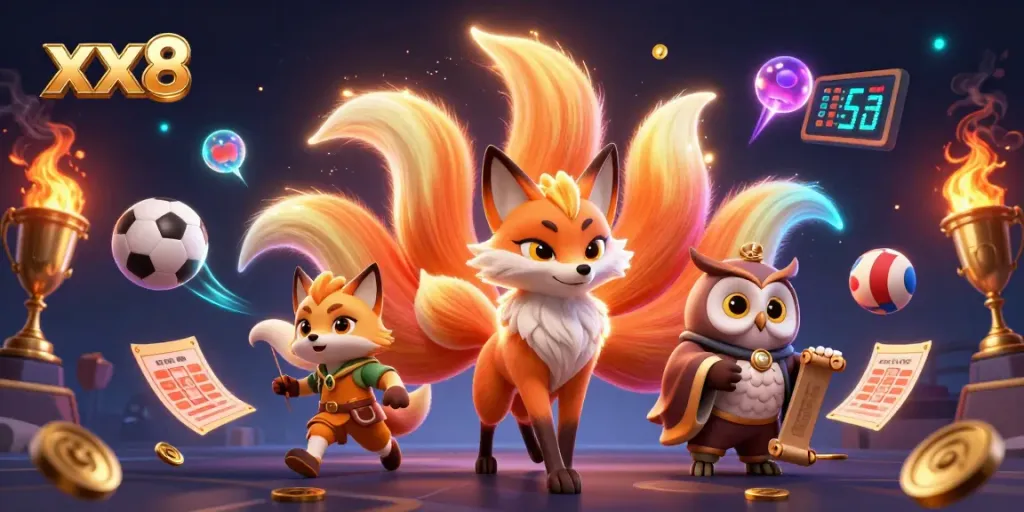 Experience the vibrant action at xx8 where sports elements and magical creatures create thrilling betting adventures.