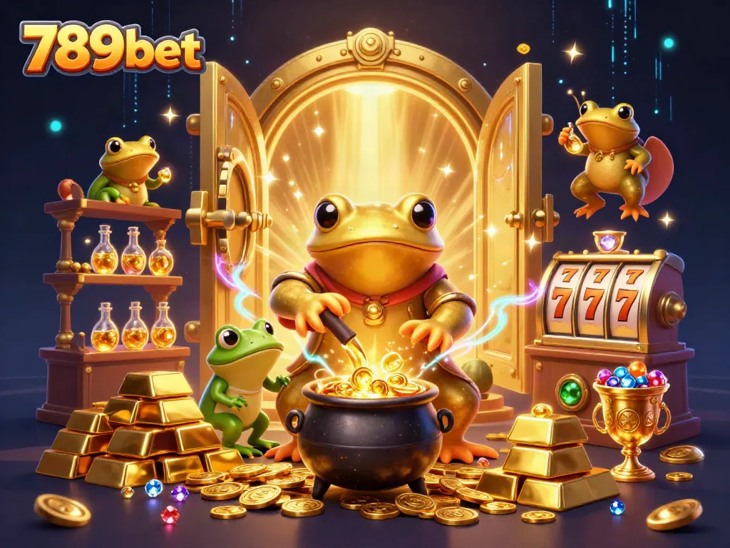 Experience the magic of 789bet with vibrant 3D casino alchemy and thrilling slot action!
