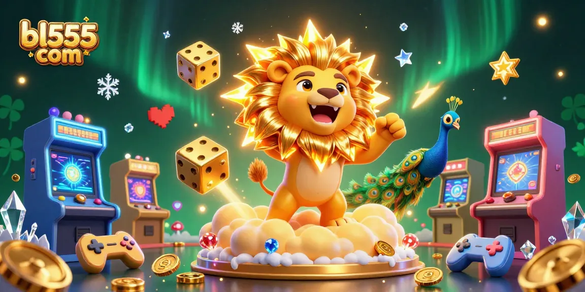 Experience thrilling gaming and winnings with bl555 com amidst vibrant casino elements and colorful visuals.