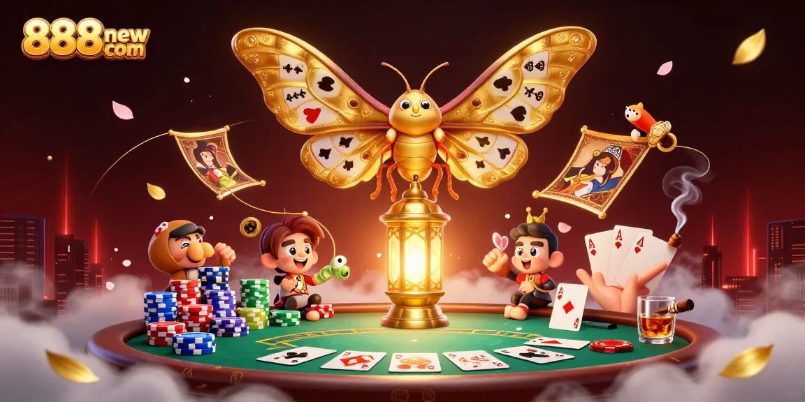 Experience the excitement of 888new com with vibrant casino scenes and colorful poker action.
