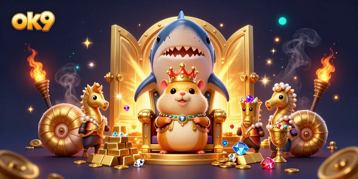 Join the ok9 adventure with the golden hamster king as he rules a treasure-filled casino!