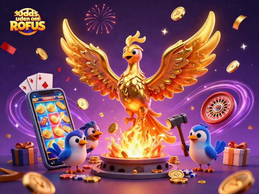 Engage in gambling excitement with odds uden om ROFUS illustrated through a vibrant casino scene.