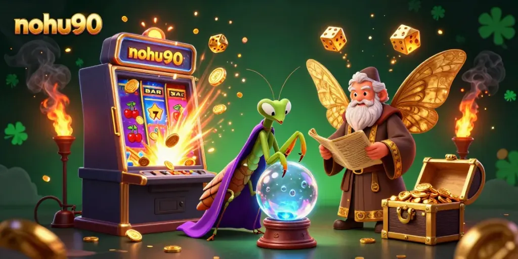 Experience vibrant gameplay at nohu90 with exciting slots and mystical characters bursting with riches.