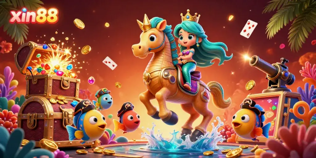 Immerse yourself in the xin88 casino world with vibrant characters and dynamic gaming elements.