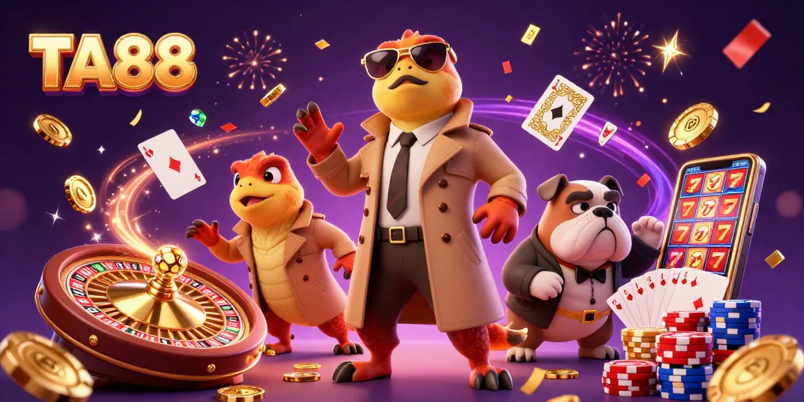 Join the action at TA88 with raptors in disguise and casino excitement.