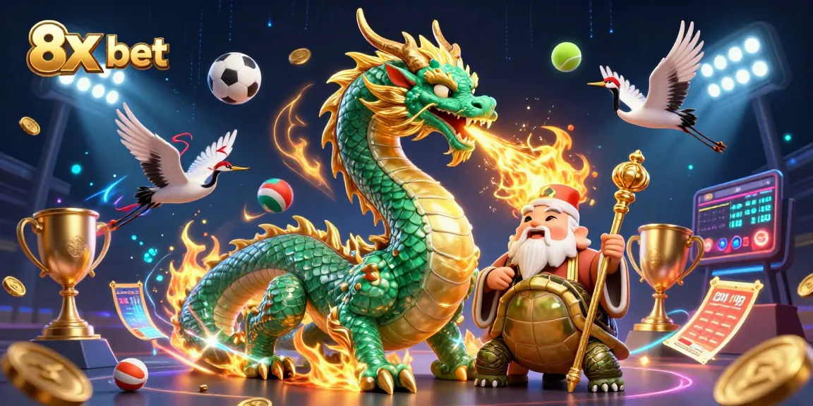 Experience exciting betting adventures with 8x bet in a vibrant casino atmosphere featuring dynamic sports elements.