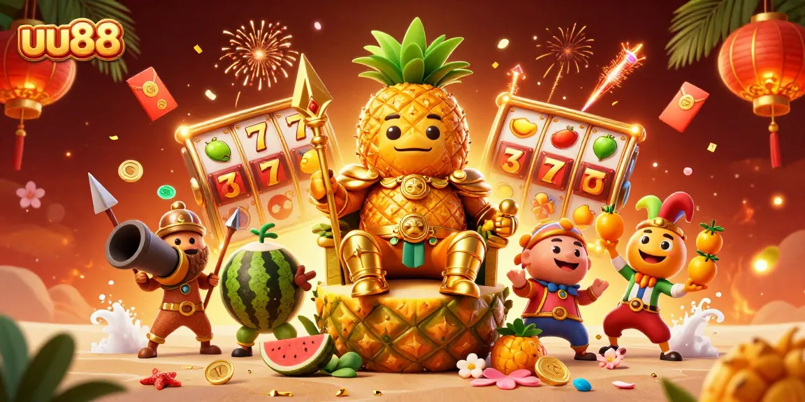 Experience exhilarating gaming fun at uu88 with vibrant characters and exciting casino elements.