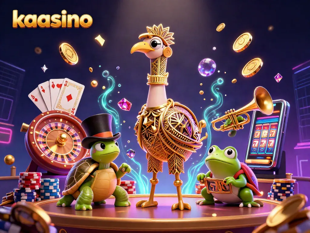 Experience the excitement at kaasino with vibrant casino characters and dynamic game elements.