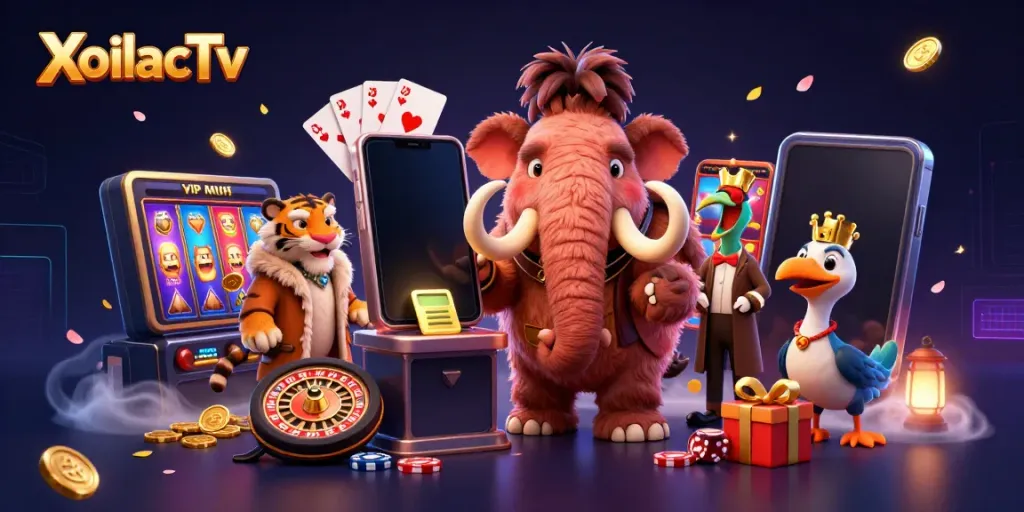 XoilacTv brings an engaging casino experience with vibrant game elements and unique characters
