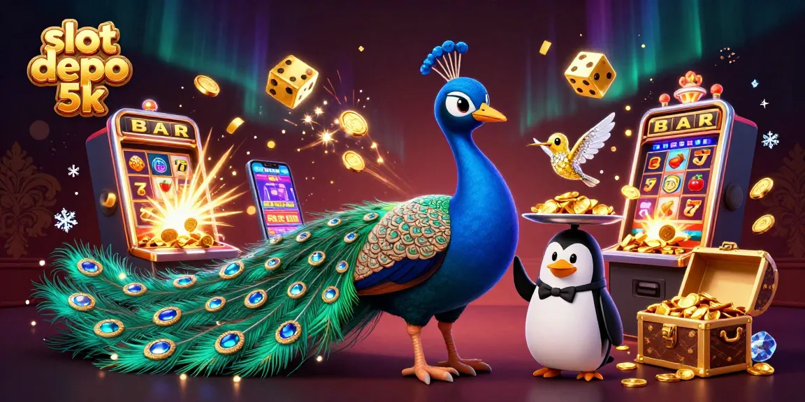 Experience the thrilling world of slot depo 5k with sparkling 3D characters and explosive winnings!