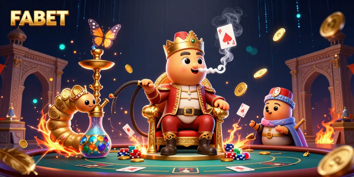 Experience FABET's thrilling poker scene with vivid characters and rich gaming elements.